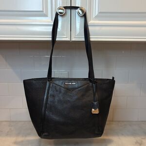 Michael Kors Bag Purse Handbag Leather Whitney Large Pebbled Tote Bag Pocketbook